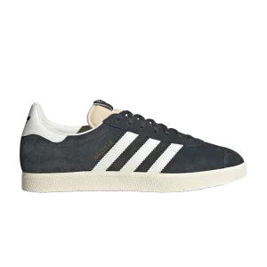 Baskets adidas Gazelle 'Carbon' Carbone/Blanc/Blanc crème GY7340