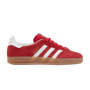 adidas Gazelle Indoor 'Better Scarlet Gum' Baskets Better Scarlet/Blanc Nuage/Bubble Gum JI2063