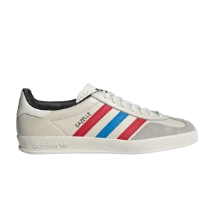 adidas Gazelle Indoor 'Chalk Scarlet Blue' Couleur blanc craie/meilleur écarlate/noir IE9091