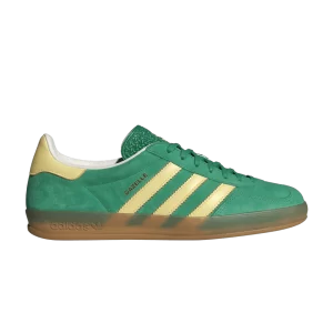 adidas Gazelle Indoor 'Semi Court Green Almost Yellow' Demi-terrain Vert/Presque jaune/Bubblegum IH7500