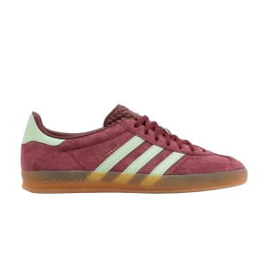 adidas Gazelle Indoor 'Shadow Red Semi Green Spark' Rouge Shadow/Demi-Vert Spark/Bubblegum IH7487