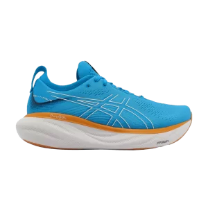 ASICS Gel Nimbus 25 4E Wide 'Island Blue' Bleu île/Pêche ensoleillée 1011B618 400