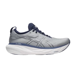ASICS Gel Nimbus 25 Extra Large 'Sheet Rock Indigo Blue' Leaf Rock/Bleu Indigo 1011B618 021