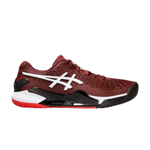 ASICS Gel Résolution 9 'Rouge Antique' Rouge Antique/Blanc 1041A330 600