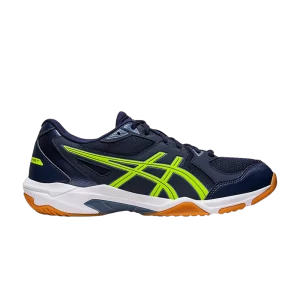ASICS Gel Rocket 2E Wide 'Midnight Hazard Green' Minuit/Vert Danger 1071A081 408