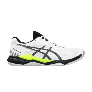ASICS Gel Tactic 12 2E Wide 'White Gunmetal Volt' Blanc/Métallique 1073A059 101