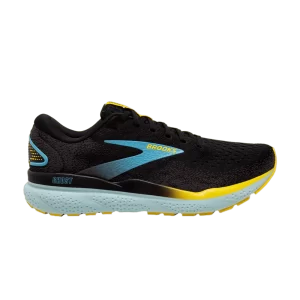 Baskets Brooks Ghost 16 'Black Blue' Noir/Fer Forgé/Bleu Clair 110418 1D 029