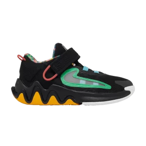Nike Giannis Immortality 2 PS 'Kaleidoscope' Noir/Algue Électrique/Or Université/Lueur Rose DQ1942 002