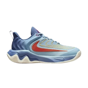 Nike Giannis Immortality 4 GS 'Denim Turquoise' Denim Turquoise/Mystic Fleet/University Gold/Space Clay FZ6734 400