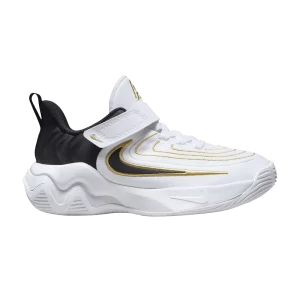 Nike Giannis Immortality 4 PS 'Championship' Blanc/Or Métallique/Noir FZ6733 100