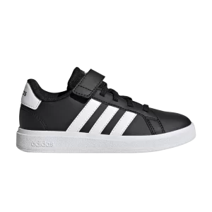 Baskets adidas Grand Court J 'Black White' Couleur noire/Nuage blanc/Couleur noire GW6513