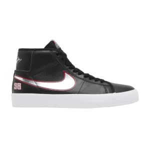 Nike Grant Taylor x Zoom Blazer Mid SB 'El Camino' Noir/Rouge université/Blanc/Argent métallique FN4182 001