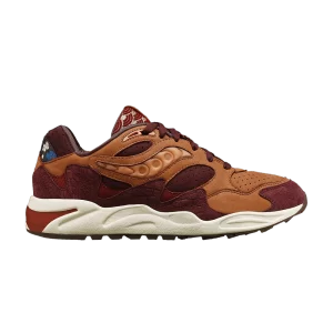 Baskets Saucony Grid Shadow 2 'Année du Dragon' Rouille S70808 1