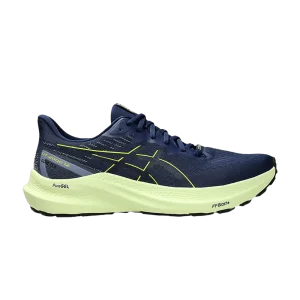 ASICS GT 2000 12 GORE-TEX 'Blue Expanse Safety Yellow' Espaces bleus/Jaune coffre-fort 1011B687 400