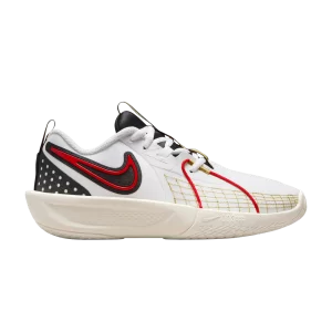 Nike GT Cut 3 GS 'Blanc Noir University Red' Blanc/Noir/Bronzine/University Rouge FD7033 103