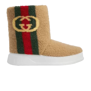 Bottine Gucci 'Interlocking G – Salty Caramel 'Caramel Salé/Vert/Rouge/Jaune 721105 FAA1F 7404