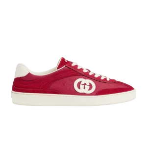 Baskets Gucci G74 'Interlocking G – Bordeaux Suede Bordeaux 791742 AADM0 6444