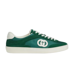 Baskets Gucci G74 'Interlocking G – Vert Daim 'Vert 791742 AADM0 3143
