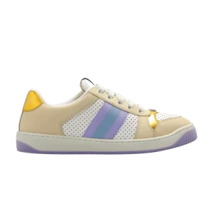 Gucci Wmns Screener 'Beige Purple' Baskets Multicolore 701103 AACEF 9560