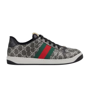 Gucci Screener 'GG Supreme – Noir Gris 'Baskets Noir/Gris 763525 FACMI 8444