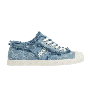 Gucci Wmns GG Sneaker 'Light Blue Denim' Bleu clair 784213 FAITS 4644