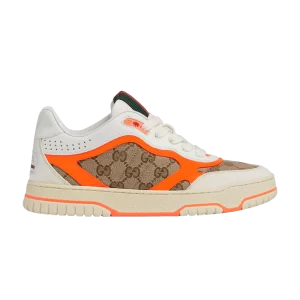 Gucci Wmns Re-Web Sneaker 'GG Canvas – Beige Orange 'Beige/Ébène/Orange 785452 AADHW 9561