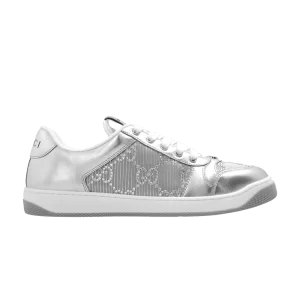 Gucci Wmns Screener 'GG Crystals – Argent 'Baskets Argent 777271 AAC08 8147