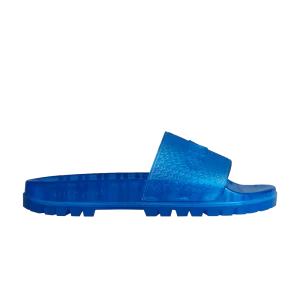 Baskets adidas Gucci x Adilette Slide Sandal 'Transparent Blue' Bleu/Bleu clair/Bleu clair IE2257