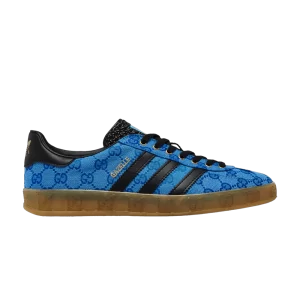 Baskets adidas Gucci x Gazelle 'Blue GG Monogram' Bleu/Noir/Bleu clair IE2265