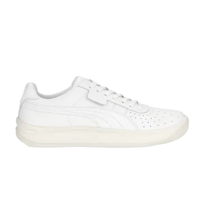 Puma GV Special '75th Anniversary - White' Baskets Blanc/Blanc/Paille légère 393329 02