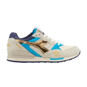 Diadora Hanon x Intrepid 'Glorious Moments' Baskets Gris/Bleu/Or 501 180024 01 75032