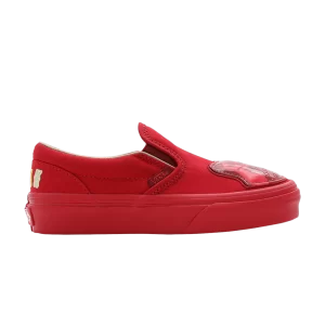 Vans Haribo x Classic Slip-On Baskets 'Goldbears' pour enfants Ours dorés rouge VN0009R7RED
