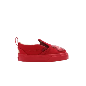 Vans Haribo x Classic Slip-On V Baskets 'Goldbears' pour tout-petits Ours dorés rouge VN0009R8RED