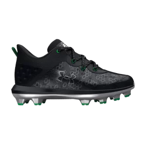 Under Armour Harper 8 TPU GS 'Black Green' Baskets Noir/Argent métallisé 3026595 001