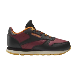Reebok Harry Potter x Classic Leather Little Kid 'Gryffondor' Baskets Noir/Albâtre/Merlot/Or 100202571
