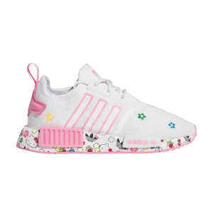 Baskets adidas Hello Kitty x NMD_R1 C 'White Bliss Pink Florals' Blanc nuage/Rose bonheur/Rouge vif IE8290