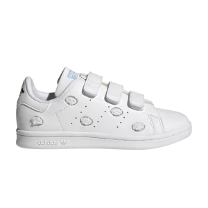 Baskets adidas Hello Kitty x Stan Smith Comfort Closure C 'Embroidered Clouds' Cloud White/Gray One/Glowing Blue IF7023