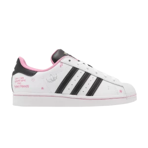Baskets adidas Hello Kitty x Superstar J 'Kurumi' Rose Bliss/Blanc Nuage/Noir IF3561