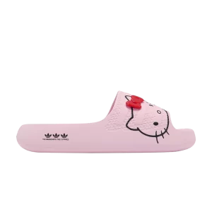 Baskets adidas Hello Kitty x Wmns Adilette Ayoon Slide 'Hello Kitty' Rose clair/Noir/Rouge IH2680