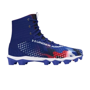 Under Armour Highlight 2 RM Jr 'USA' Baskets Royal/Or Métallisé 3027321 400