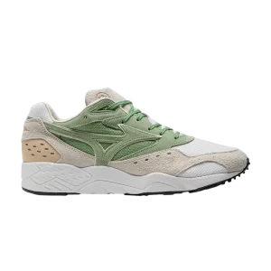 Baskets Mizuno Hikmet x Contender 'Snowdrop' Blanc Onyx/Vert Mousse/Antique Mousse D1GD2224 01
