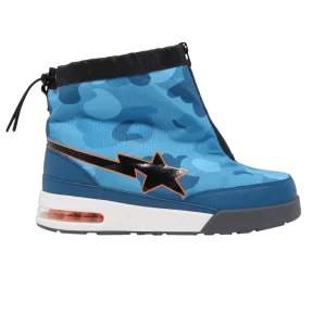 Baskets BAPE Honeycomb Camo Zip Roadsta 'Blue' Bleu 1J30191004 BLU