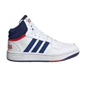 adidas Hoops Mid J 'White Victory Blue' Blanc Nuage/Victorious Bleu/Better Scarlet GZ9647