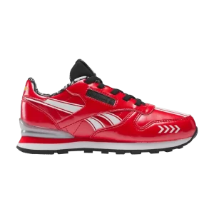 Reebok Hot Wheels x Classic Leather Step 'n' Flash Little Kid 'Night Shifter' Baskets Rouge/Noir/Blanc 100206923