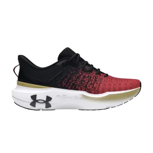 Under Armour HOVR Infinite Elite 'Black Red Solstice' Baskets Noir/Rouge Solstice/Or Métallique 3027189 003