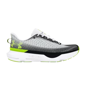Under Armour HOVR Infinite Pro 'Blanc Haute Visibilité Jaune' Blanc/Noir/Jaune Haute Sécurité 3027190 103