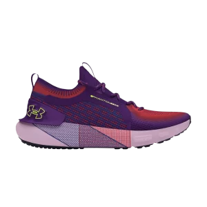 Under Armour HOVR Phantom 3 SE 'Purple Emerite Red Solstice' Emerite Purple/Solstice Red/High Security Yellow 3027770 500