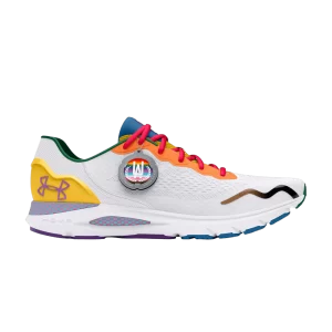 Under Armour HOVR Sonic 6 'Pride' Baskets Blanc/Taxi/Violet Provence 3027840 100