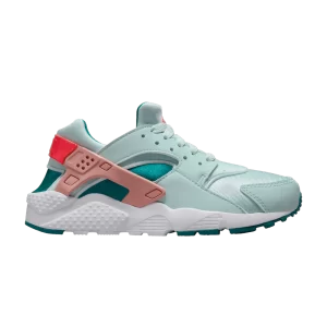 Nike Huarache Run GS 'Jade Ice Red Stardust' Jade Ice/Geode Teal/Rouge Stardust/Siren Rouge 654275 305