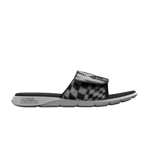 Under Armour Ignite Pro Graphic Strap Slide 'Noir Blanc' Noir/Blanc 3026024 003